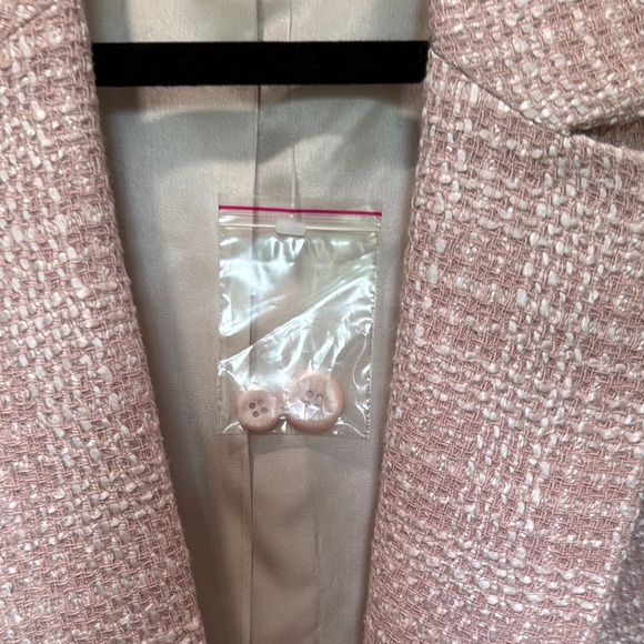 Austin Reed Blush Tweed Blazer - Picture 4 of 6